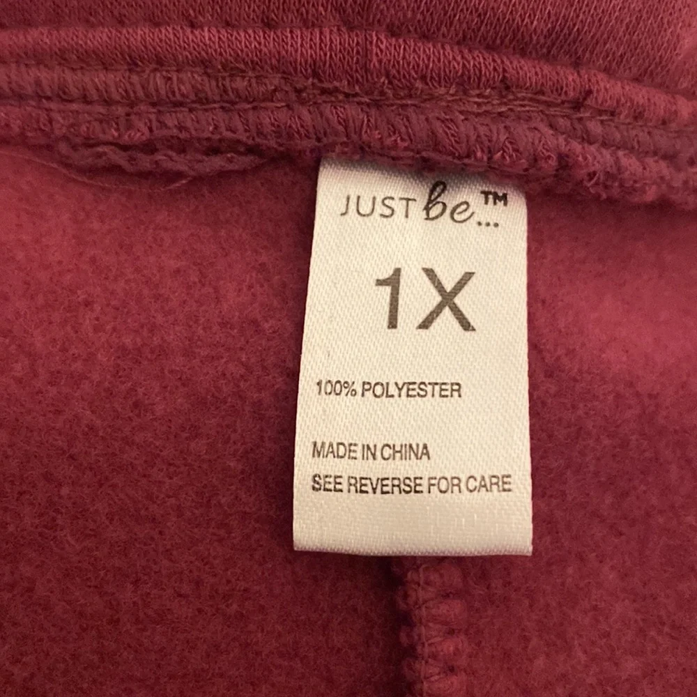 NWOT Just Be Joggers…size 1X - Picture 3 of 3